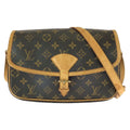 Louis Vuitton Monogram Sologne Brown Leather Shoulder Bag
