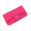 Chanel Quilted Classic Zip Coin Case