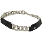 Hermes Necklace Box Chain Vauvalenier Metal Black Choker 0930 — view 2