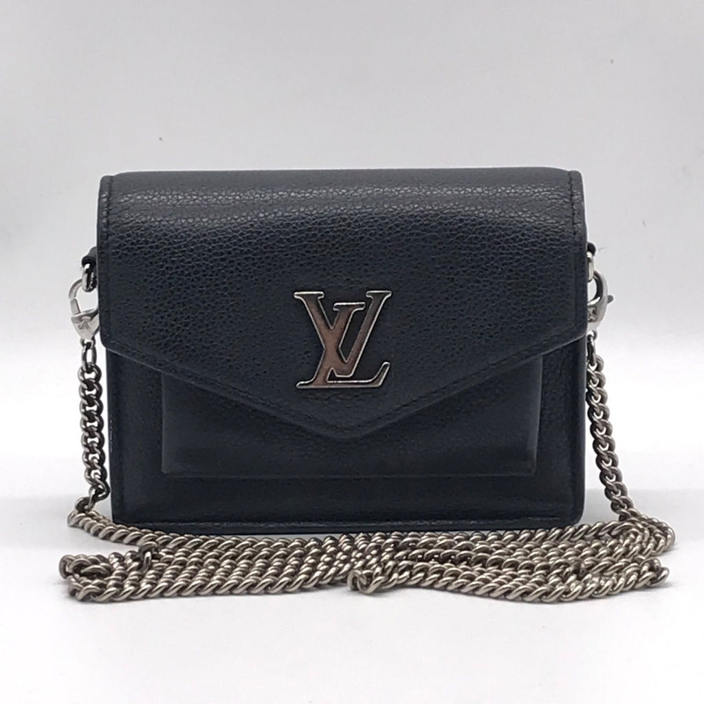 Louis Vuitton Pochette My Lockme Mini Chain Shoulder Bag Noir Black Price