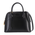 Hermes Bolide 31 2-Way Bag Box Calf Black Vintage