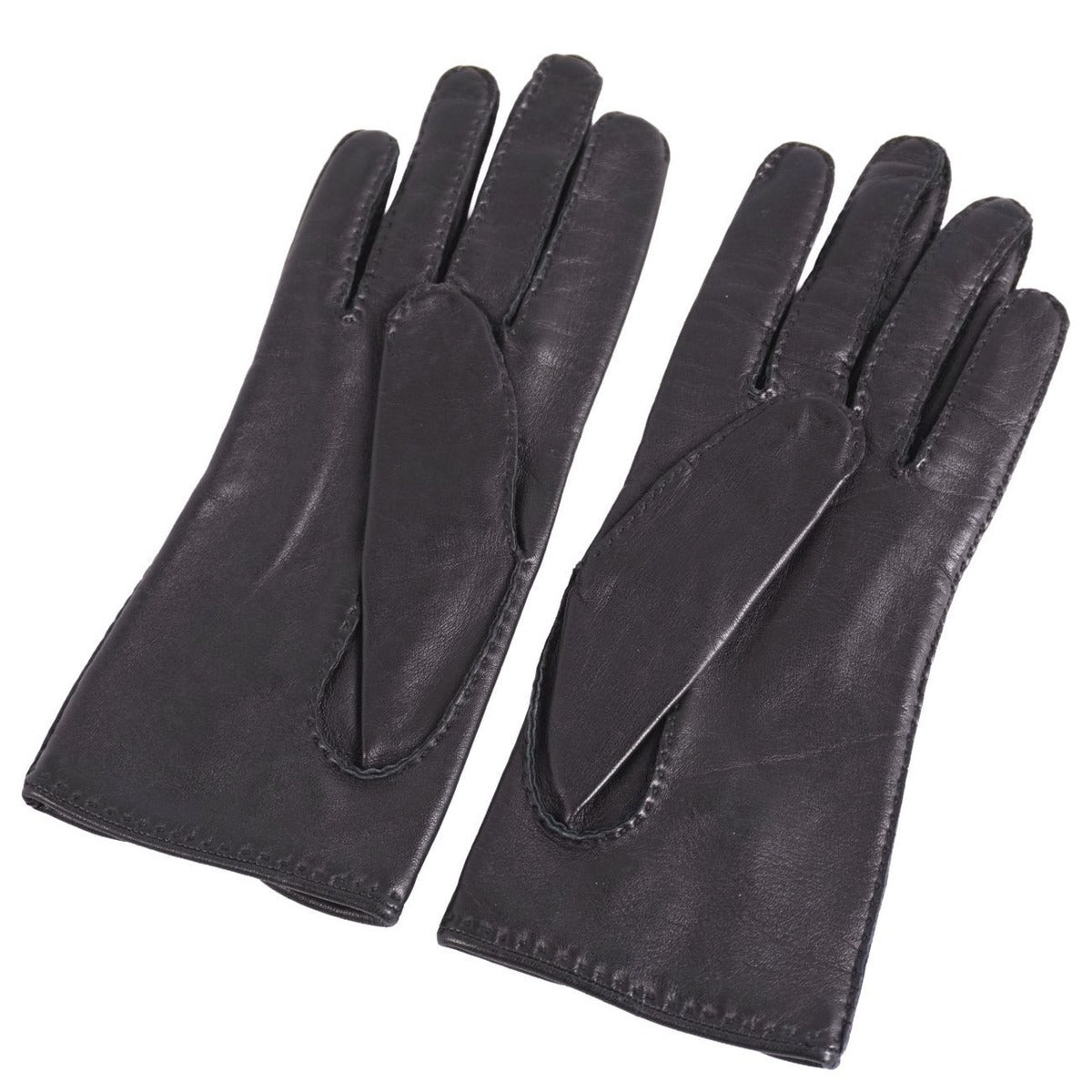 Hermes Gloves Serie Button Lamb Leather Fran — view 3