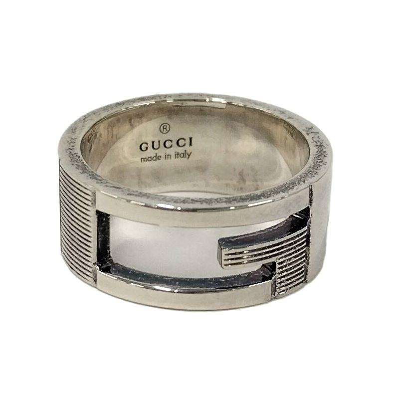 Gucci Brandetto G Silver Ring — view 2