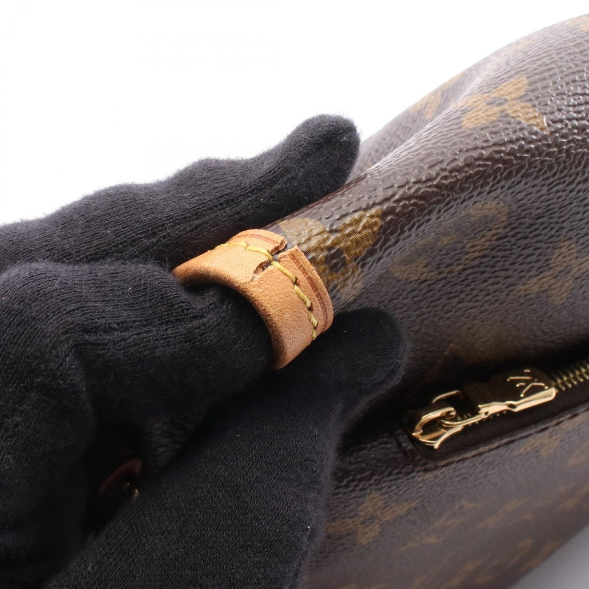 Louis Vuitton Shoulder Bag Menilmontan MM Canvas Leather — view 6