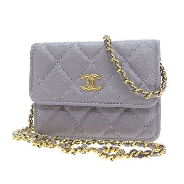 Chanel Quilted Caviar Mini