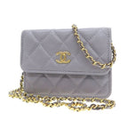 Chanel Quilted Caviar Mini