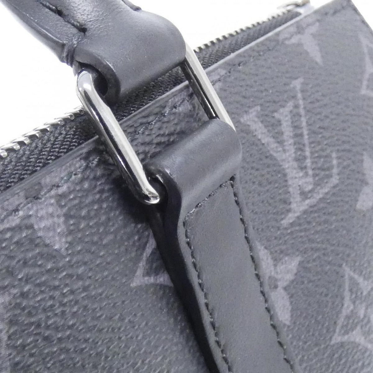 Louis Vuitton Monogram Eclipse Sac Plat Cross Bag — view 4
