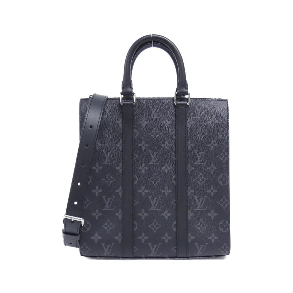 Louis Vuitton Monogram Eclipse Sac Plat Cross Bag