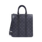 Louis Vuitton Monogram Eclipse Sac Plat Cross Bag
