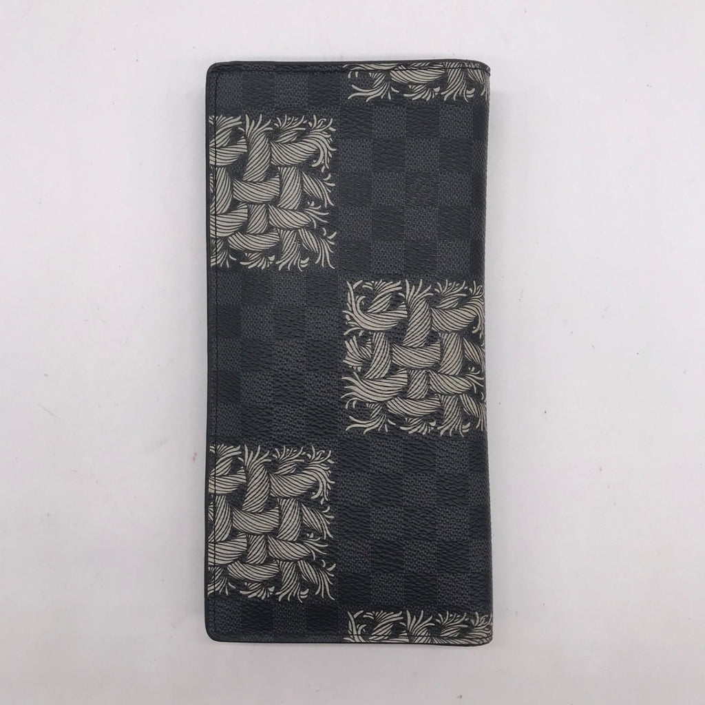 Louis Vuitton Damier Graphite Christopher Nemes Portefeuille Brazza Wallet — view 2