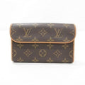 Louis Vuitton Monogram Pochette Florentine Brown Handbag