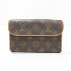 Louis Vuitton Monogram Pochette Florentine Brown Handbag