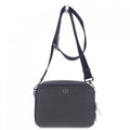 Christian Dior Bag Crossbody Leather Black Purse