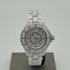 Chanel 33 mm White Watch