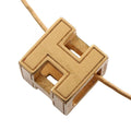 Hermes Necklace Cage Ash Cube
