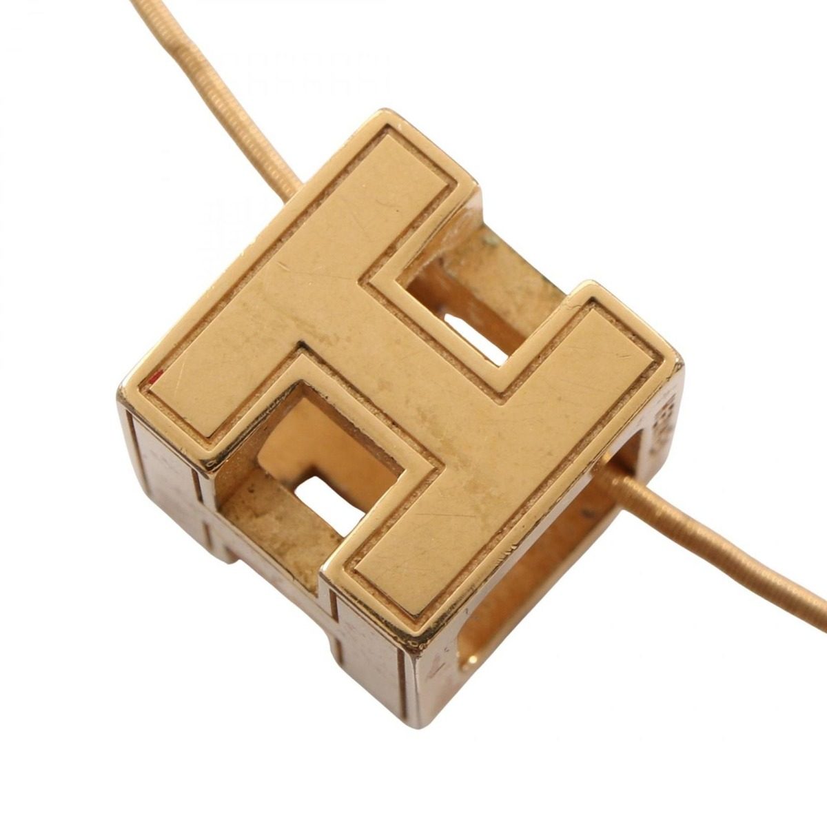 Hermes Necklace Cage Ash Cube