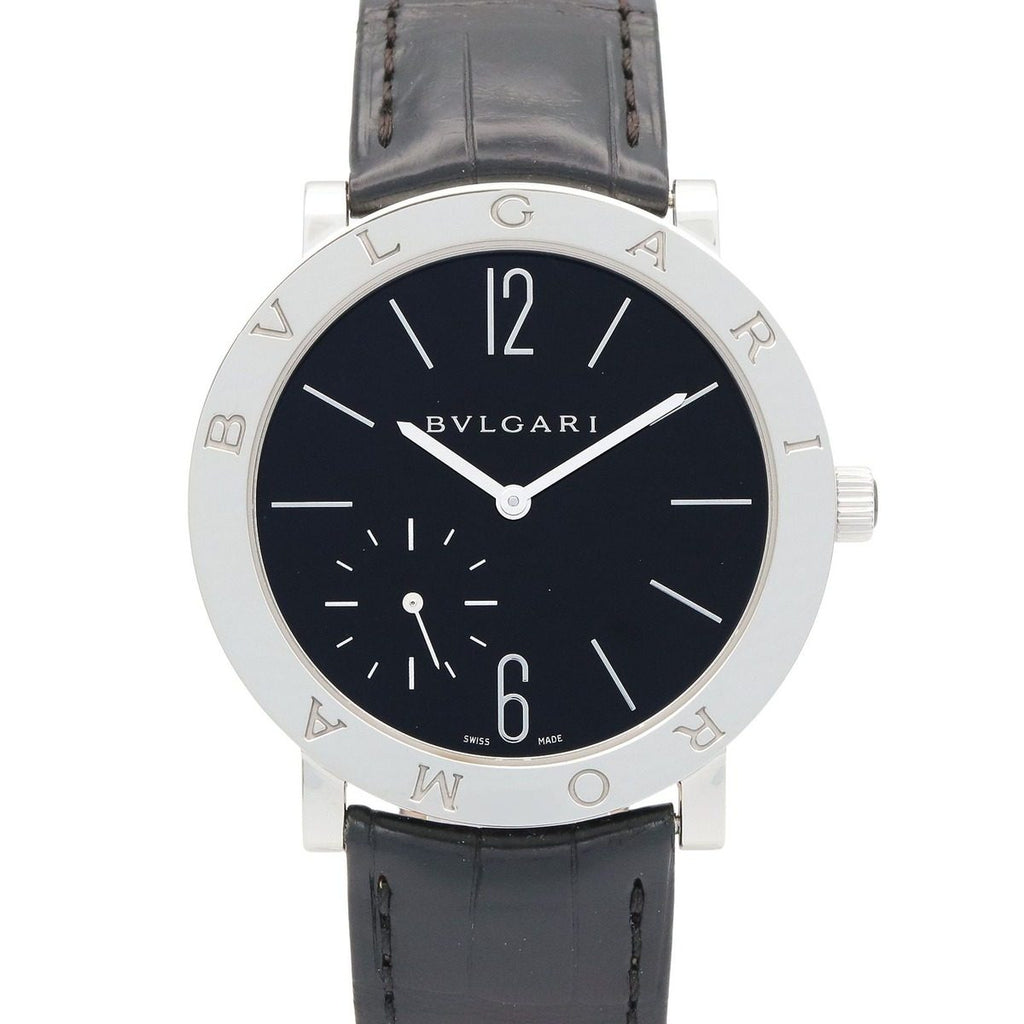 Bvlgari Watch Ro Mafinissimo Black Stainless Steel