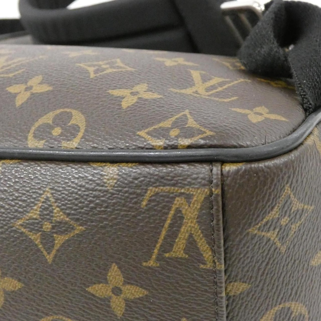 Louis Vuitton Monogram Macassar Josh Backpack — view 3