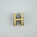 Hermes Pop Necklace Pendant Ivory Silver Vintage — view 2