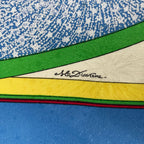 Hermes Scarf Silk Carre 90 Feux D'artifice Light Blue — view 7