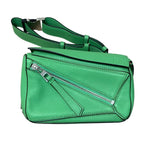 Loewe Puzzle Mini Bum Bag Green