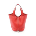Hermes Handbag Picotin Lock PM Rouge Tomato Leather