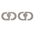 Dior CD Icon Stone Decoration Earrings