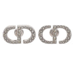 Dior CD Icon Stone Decoration Earrings