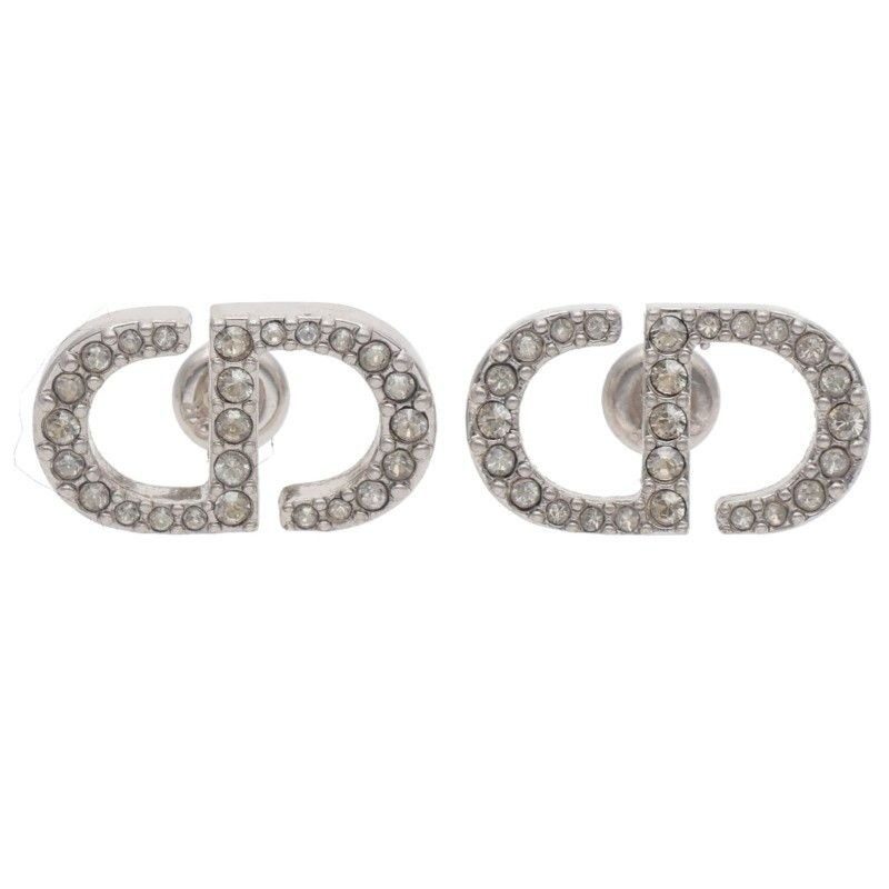 Dior CD Icon Stone Decoration Earrings