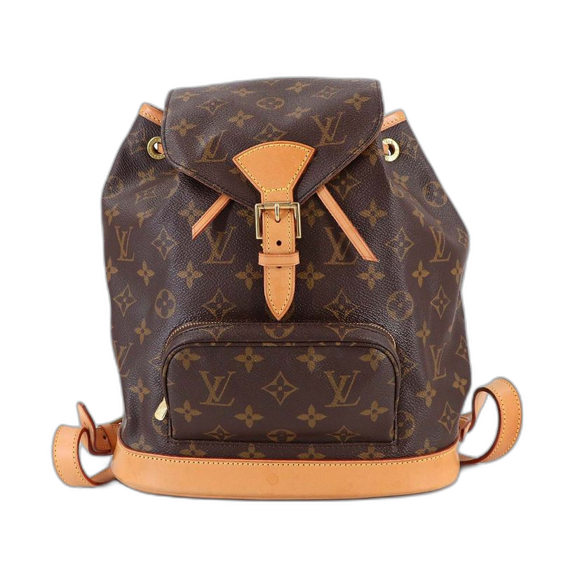 Louis Vuitton Monogram Montsouris MM Backpack Brown
