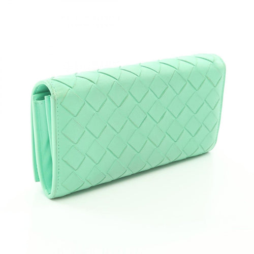 Bottega Veneta Bifold Wallet Intrecciato Leather Flap — view 2
