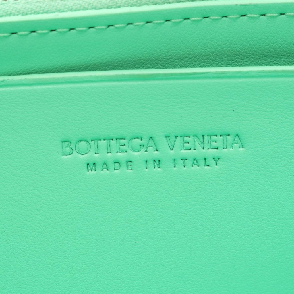 Bottega Veneta Bifold Wallet Intrecciato Leather Flap — view 4
