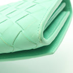 Bottega Veneta Bifold Wallet Intrecciato Leather Flap — view 5