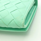 Bottega Veneta Bifold Wallet Intrecciato Leather Flap — view 9