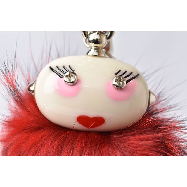 Prada Key Ring Holder Trick Robot Red Multi — view 5