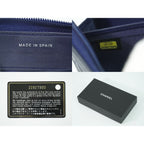 Chanel CC Logo Quilted Zip Around Wallet — view 9