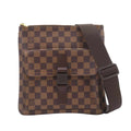 Louis Vuitton Damier Pochette Melville Shoulder Bag Ebene
