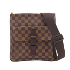 Louis Vuitton Damier Pochette Melville Shoulder Bag Ebene