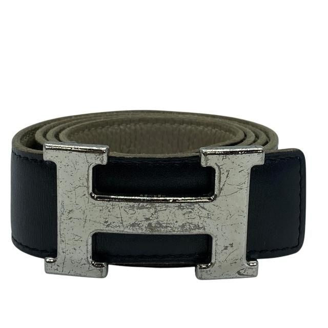Hermes Belt Constance Accessory Small Item Reversible Leather Black — view 2