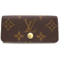 Louis Vuitton Monogram Multicles 4 IC Chip Key Case 0100