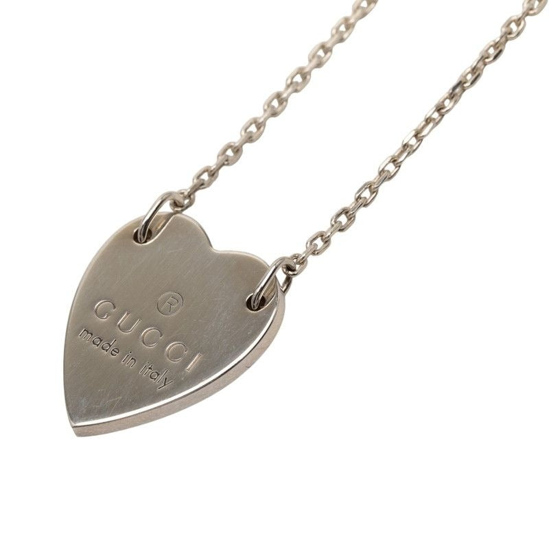 Gucci Trademark Heart Pendant SV 925 Silver — view 2