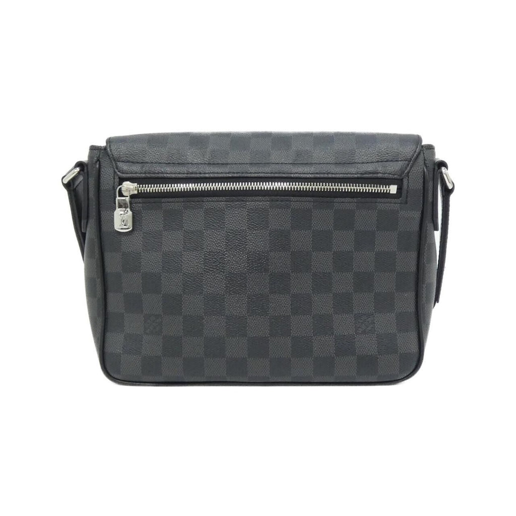 Louis Vuitton Damier Graphite District PM Shoulder Bag — view 2