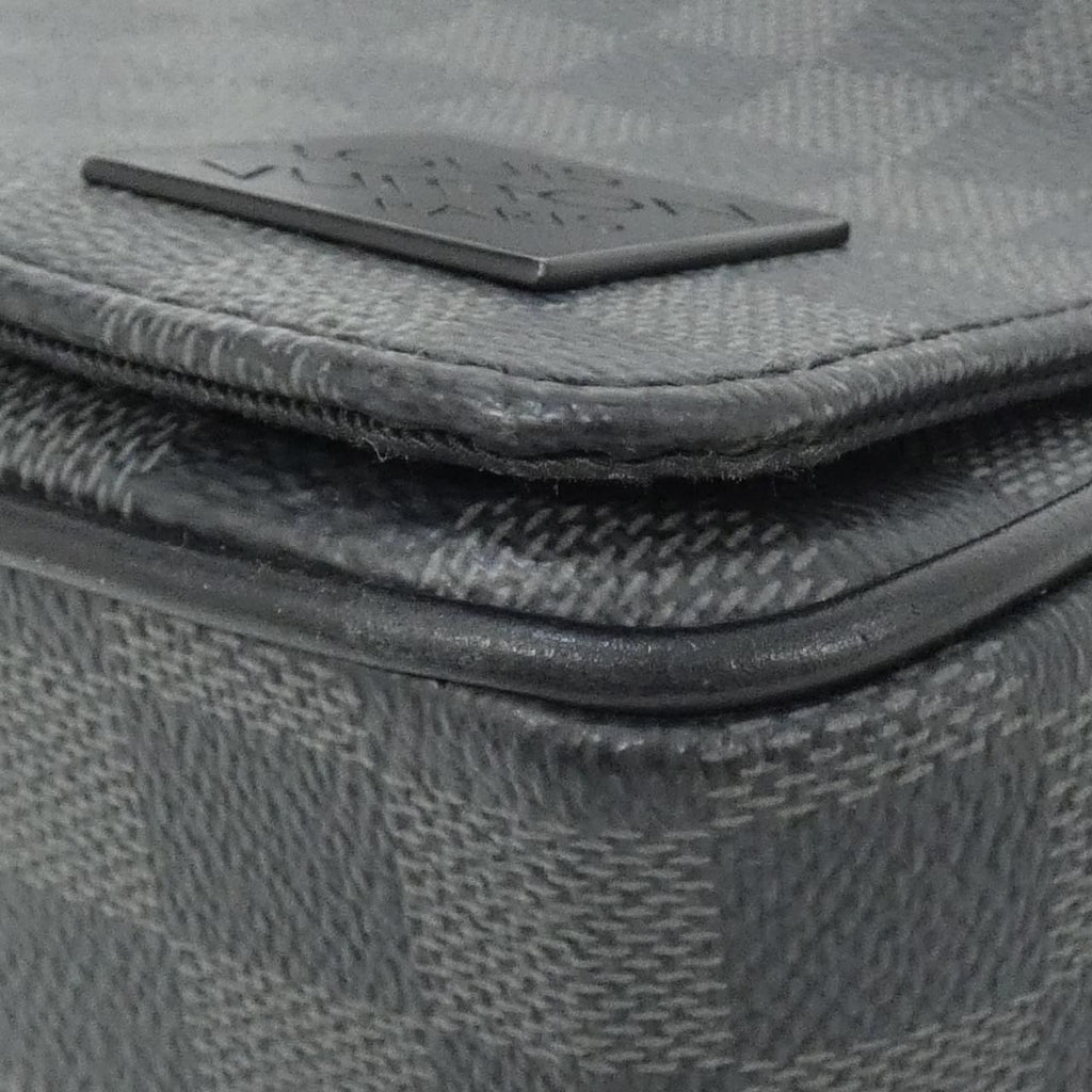Louis Vuitton Damier Graphite District PM Shoulder Bag — view 3