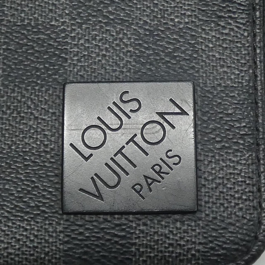 Louis Vuitton Damier Graphite District PM Shoulder Bag — view 4