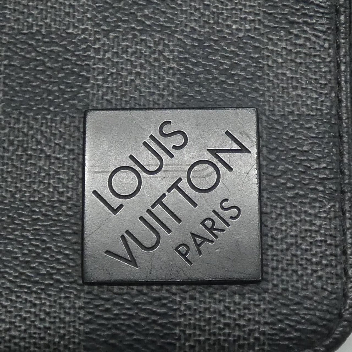 Louis Vuitton Damier Graphite District PM Shoulder Bag — view 4