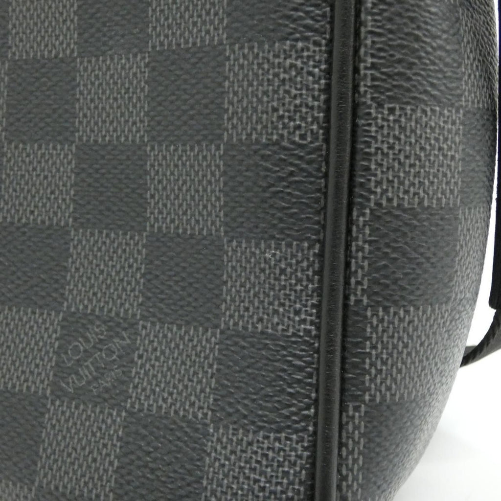 Louis Vuitton Damier Graphite District PM Shoulder Bag — view 5