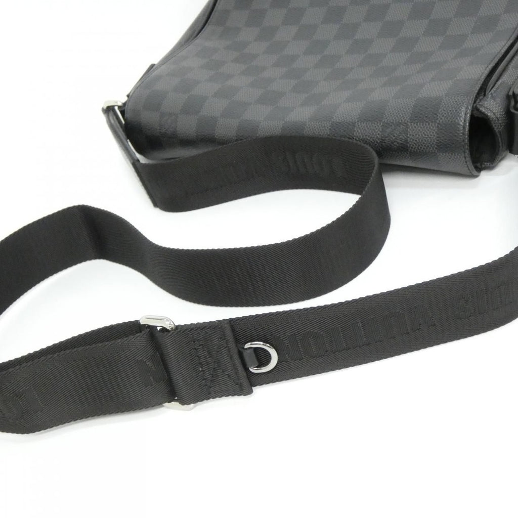 Louis Vuitton Damier Graphite District PM Shoulder Bag — view 7