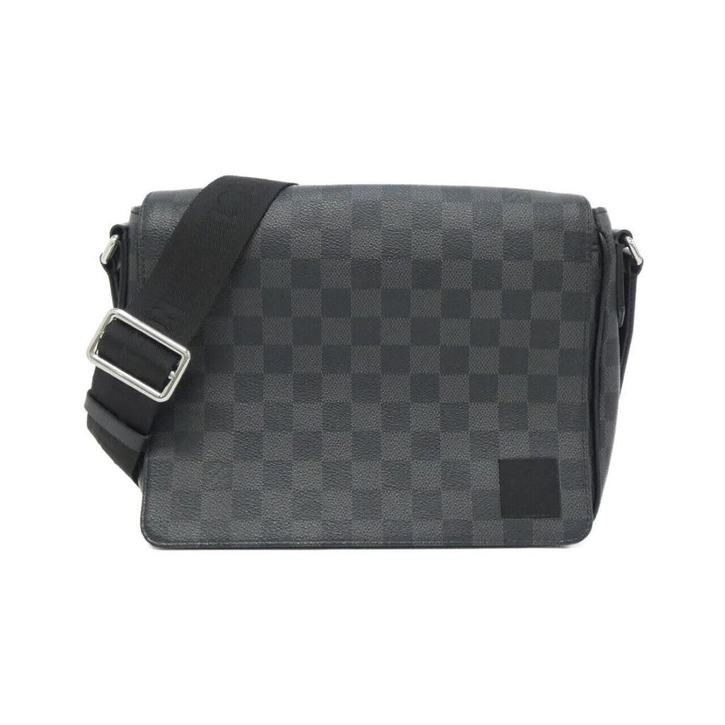 Louis Vuitton Damier Graphite District PM Shoulder Bag