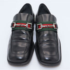 Gucci Sherry Line Square Toe Bit Loafers 35 1 2 C 100 0493 Black — view 2