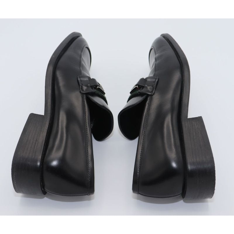 Gucci Sherry Line Square Toe Bit Loafers 35 1 2 C 100 0493 Black — view 8